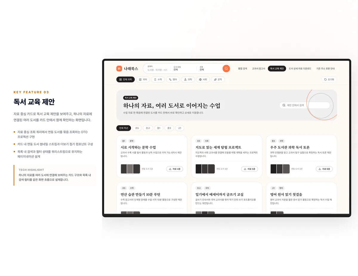 독서 교육 제안