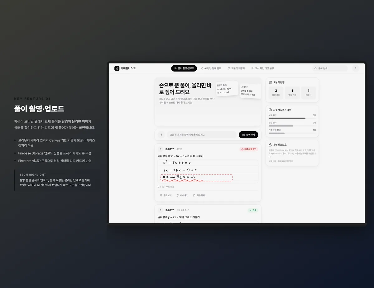 풀이 촬영·업로드