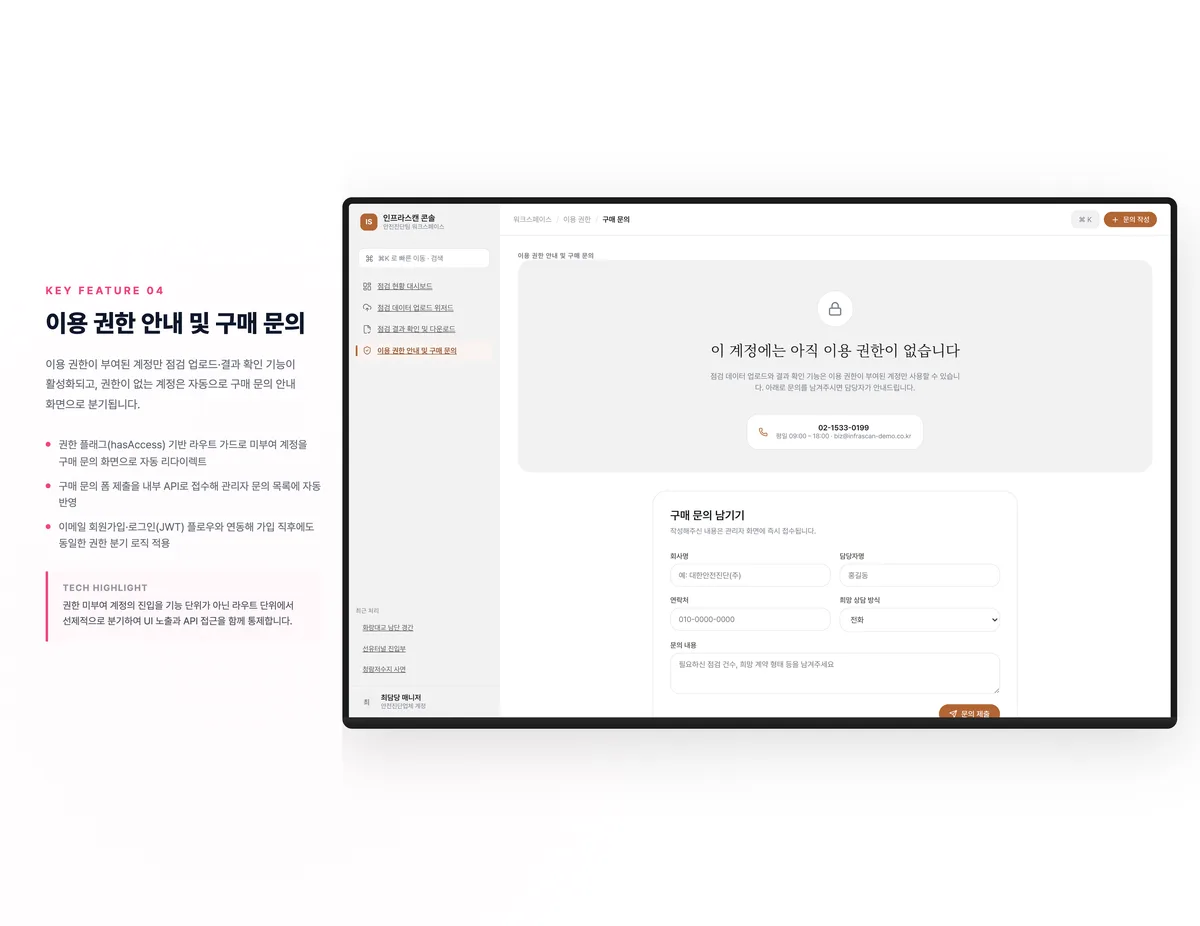 이용 권한 안내 및 구매 문의