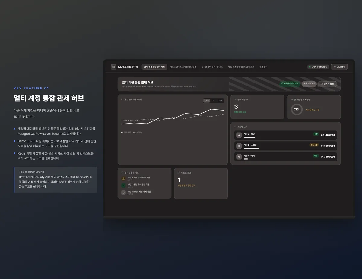 멀티 계정 통합 관제 허브