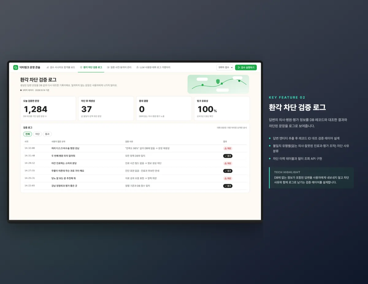 환각 차단 검증 로그