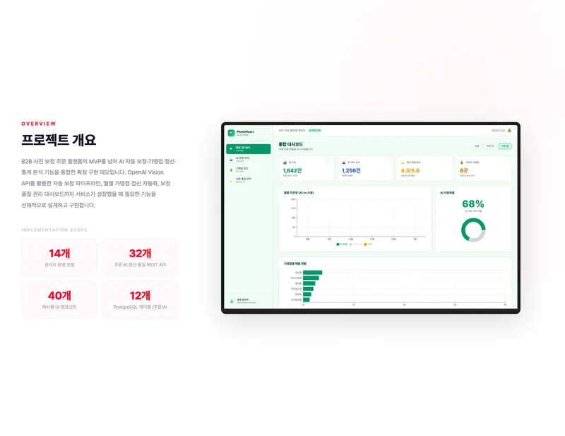 사진 보정 플랫폼 확장판